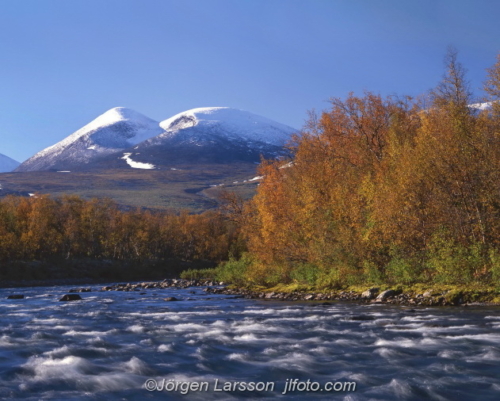 Abiskojåkka Lappland Sweden Sverige