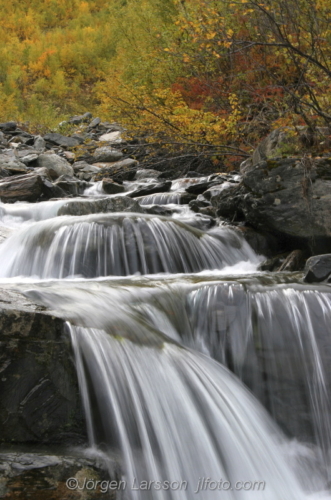 Vattenfall Njuolla Abisko nat park