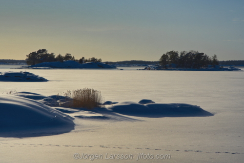 Winter at Stendorren Stendörren Sodermanland Sweden