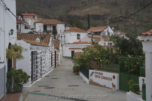 Fataga Old village on Gran Canaria Spain