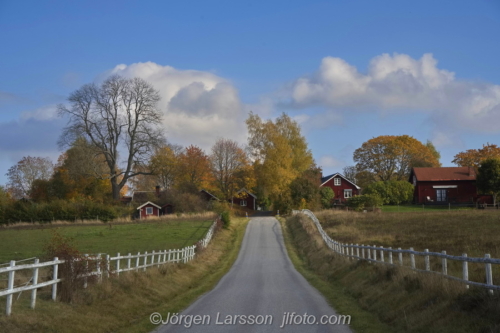 Small village named Näs at Grödinge Södermanland Sweden