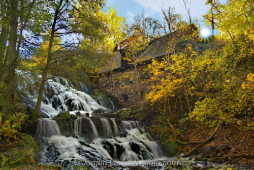 Röttle Småland Sverige Sweden Waterfall Vattenfall höst autumn