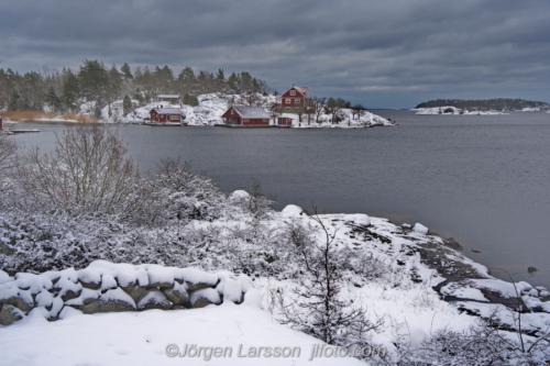 Nävelsö Småland Sverige Sweden coast winter, vinter