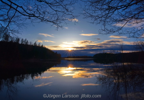 Lake Fläten Östergötland Sverige Sweden