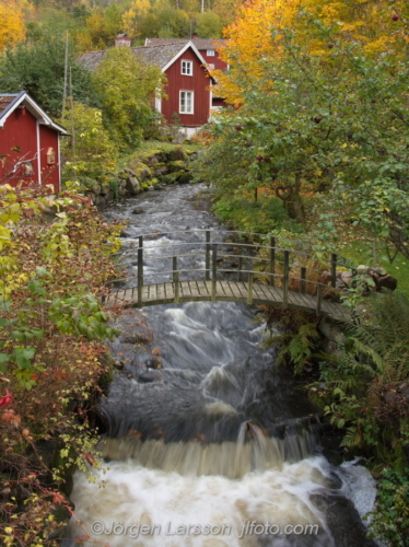 Röttle Småland Sverige Sweden Waterfall Vattenfall höst autumn