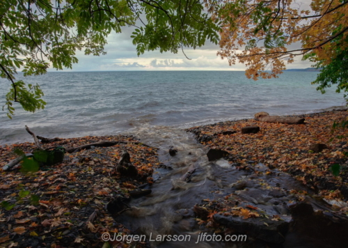 Vättern Småland Sverige Sweden höst autumn