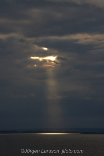 Vättern Småland Sverige Sweden sunbeam, solstråle