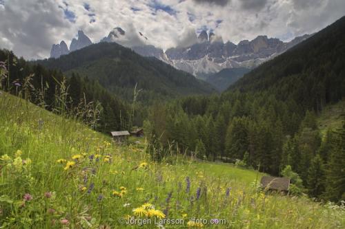 Dolomites Italy Funes valley