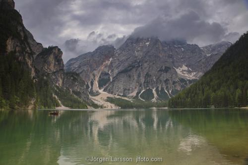 Lago di braies  Dolomites Italy