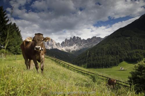 Dolomites Italy Funes valley
