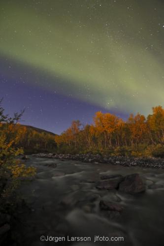 Lappland Laponia Sverige Höst