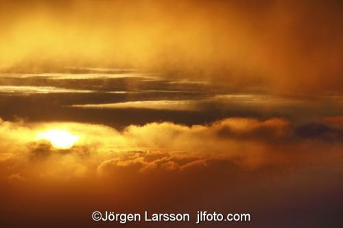 Madeira  Portugalsunset, mountains, clouds