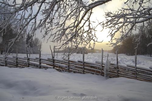 Grödinge vinter Södermanland Sverige