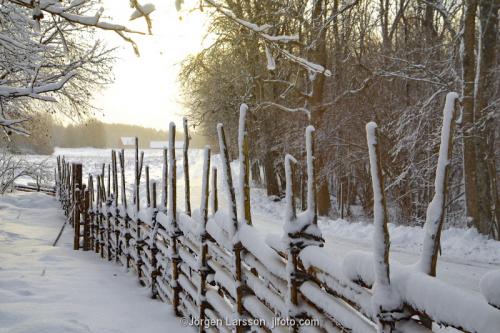 Vinter Näslandet Grödinge Södermanland Sverige