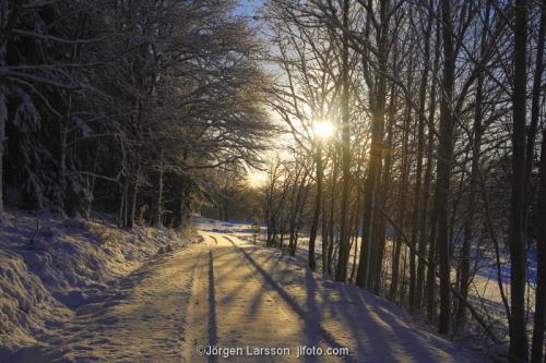 Vinter Södermanland Sverige