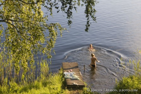 Bathing Gnesta Sweden