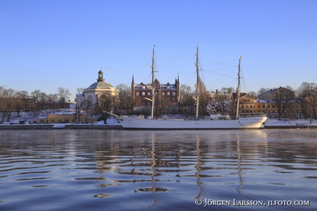 Stockholm på vintern  af Chapman