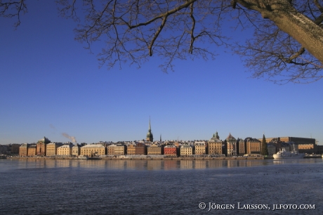 Stockholm på vintern  Gamla stan