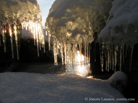 Vinter vid Mälaren Rödstensfjärden