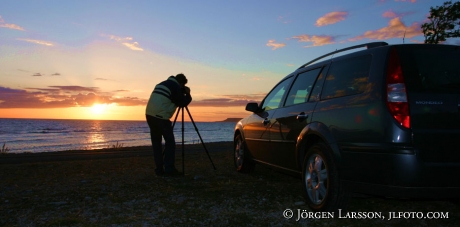 Fotograf solnedgång Gotland