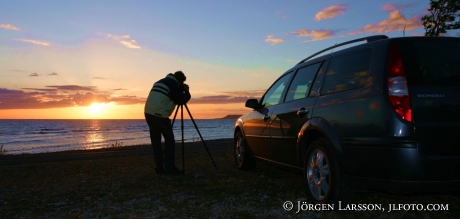 Fotograf solnedgång Gotland