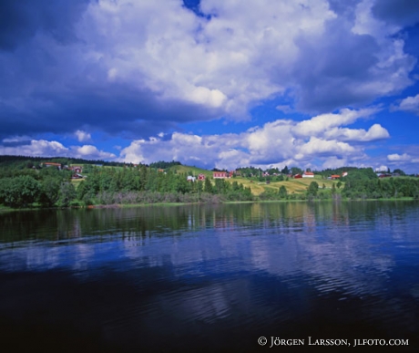 Village Kall Jamtland Sweden