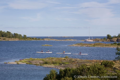 Canoeing Smaland Sweden