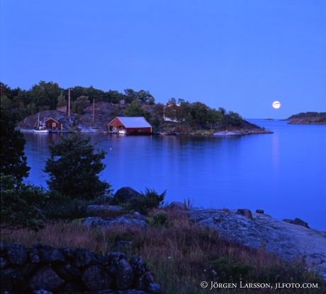 Moonlight Navleso Smaland Sweden