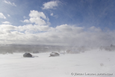 Mattmar i snörök Jämtland