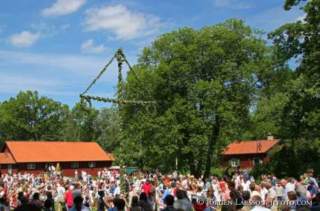 Midsommarfirande Trädgårdstorpet Tullinge