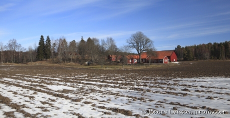 Gårdar vid Näs Grödinge Södermanland Sverige