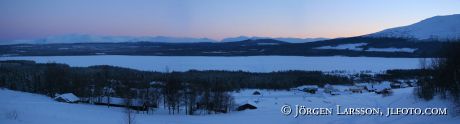 Ottsjo Jamtland Sweden Digital panorama