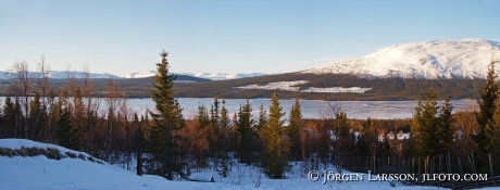 Ottsjo Jamtland Sweden Digital panorama