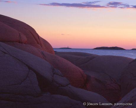 Light house Ramsvikslandet Bohuslan Sweden