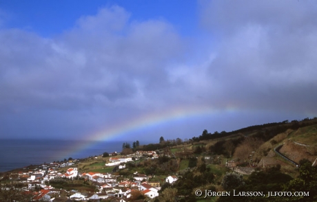 Regnbåge Sao Miguel Azorerna