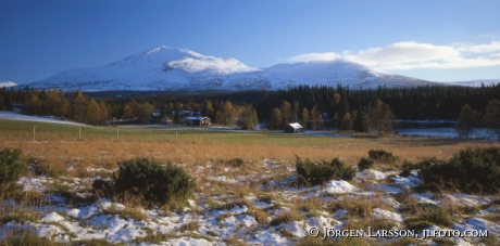 Renfjället Åredalen Jämtland 6x12 cm