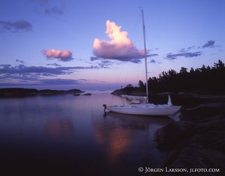 Sailingboat Smaland Sweden