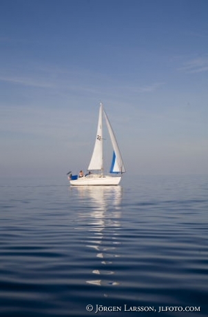 Sailboat at sea