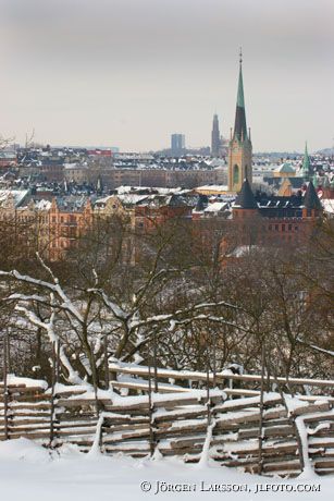 Stockholm sett från Skansen