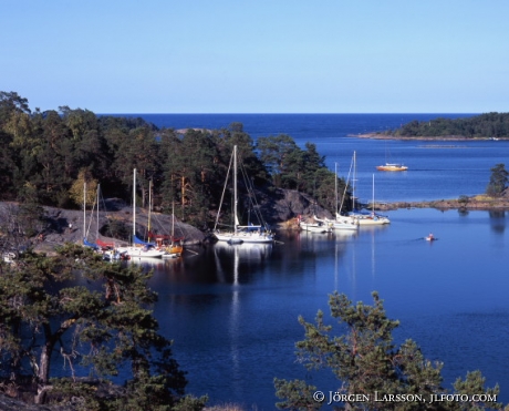 sailboats Smaland Sweden