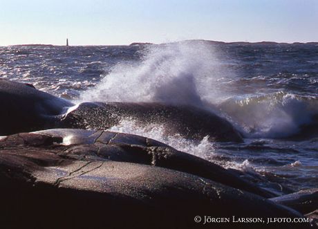 Lighthouse Ramsvikslandet Bohuslan Sweden