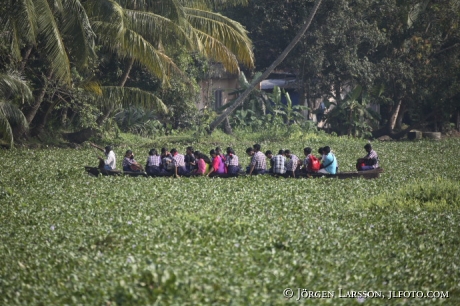 Indien Kerala  Backwater