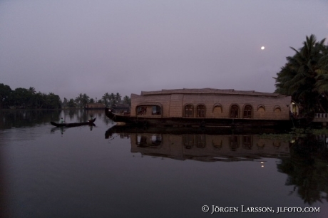 Indien Kerala  Backwater