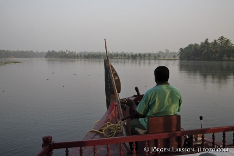 Indien Kerala  Backwater