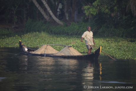 Indien Kerala  Backwater