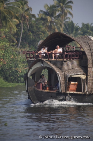 Indien Kerala  Backwater