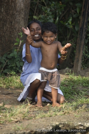 Indien Kerala  Backwater