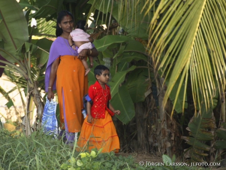 Indien Kerala  Backwater