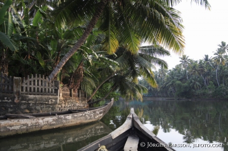 Backwater Kerala Indien