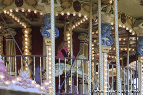 Girl in Carousel